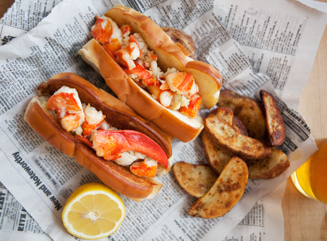 Lobster Roll Hot Dogs