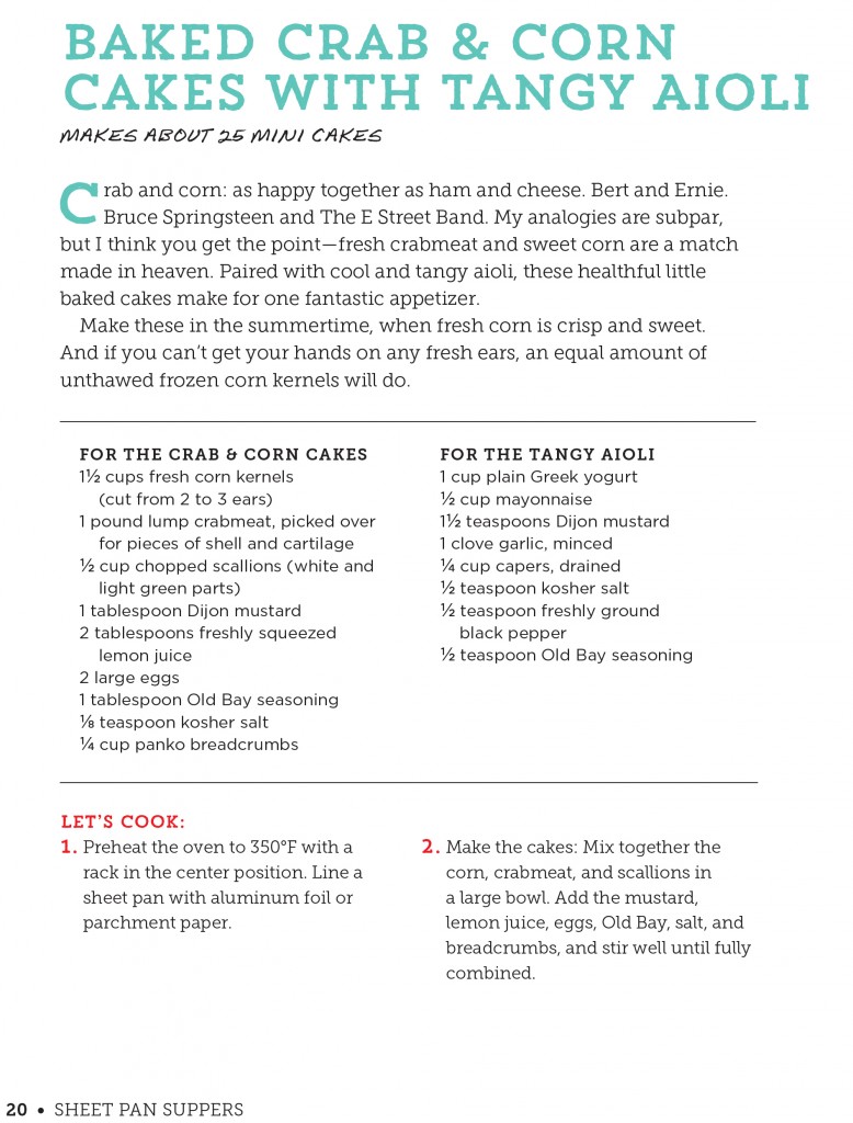 SHEET-PAN-SUPPERS_Baked-Crab-&-Corn-Cakes-with-Tangy-Aioli-1