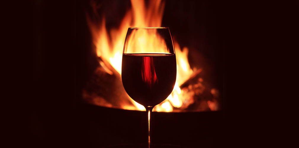 Fireplace Reds