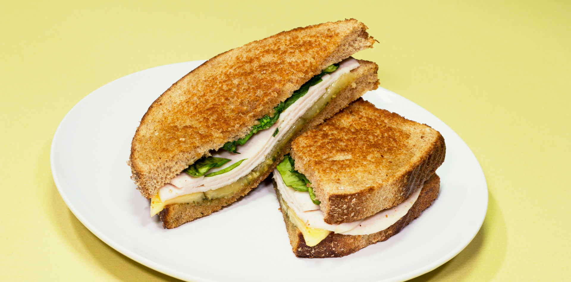 Pesto Turkey Grilled Cheese