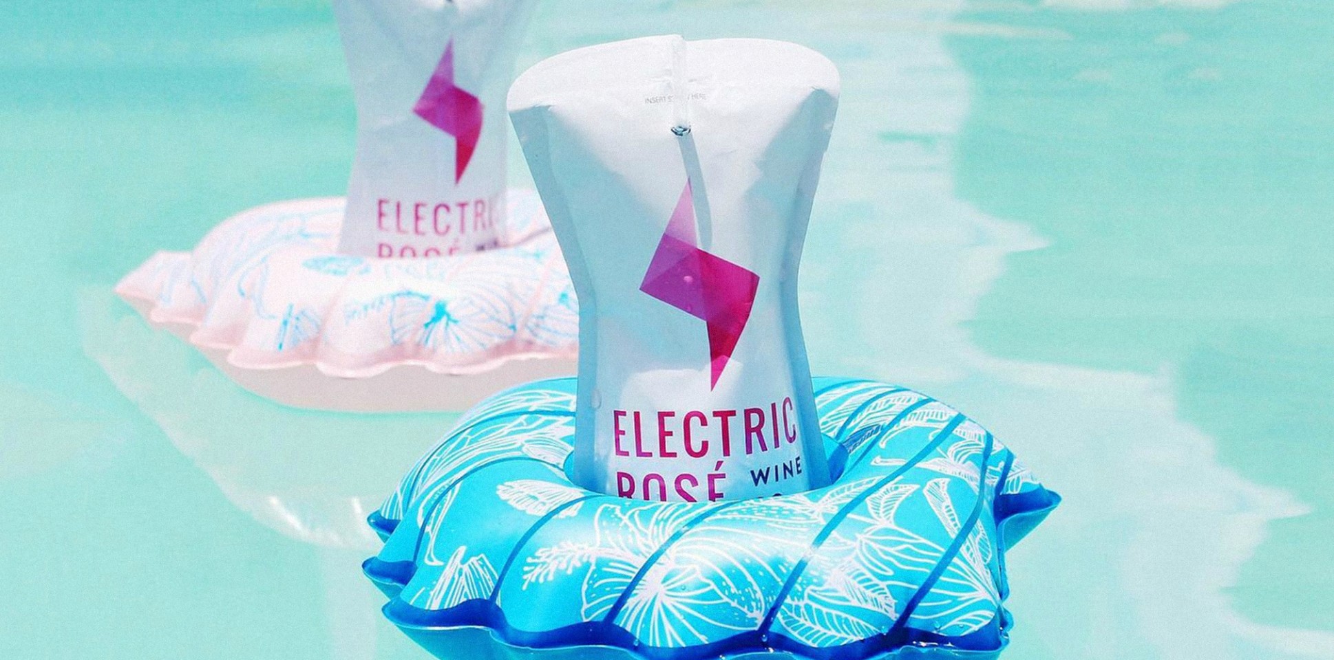 Rosé Wine Pouches for Everyone's Inner Child